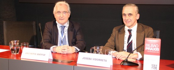 Jacinto Bátiz y Joseba Vidorreta